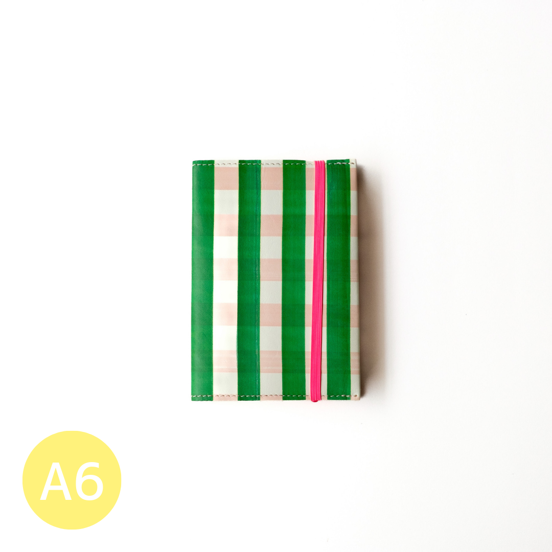 ノートブックカバー 2026／ピクニックチェック (A6サイズ）