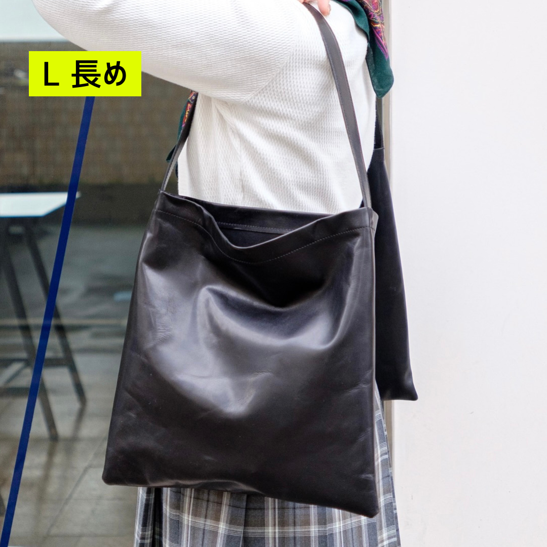 【ペチフェス特別受注会】スクエアバッグ L size / ブラック