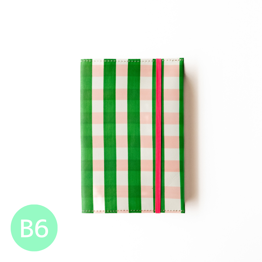 ノートブックカバー 2026／ピクニックチェック (B6サイズ）