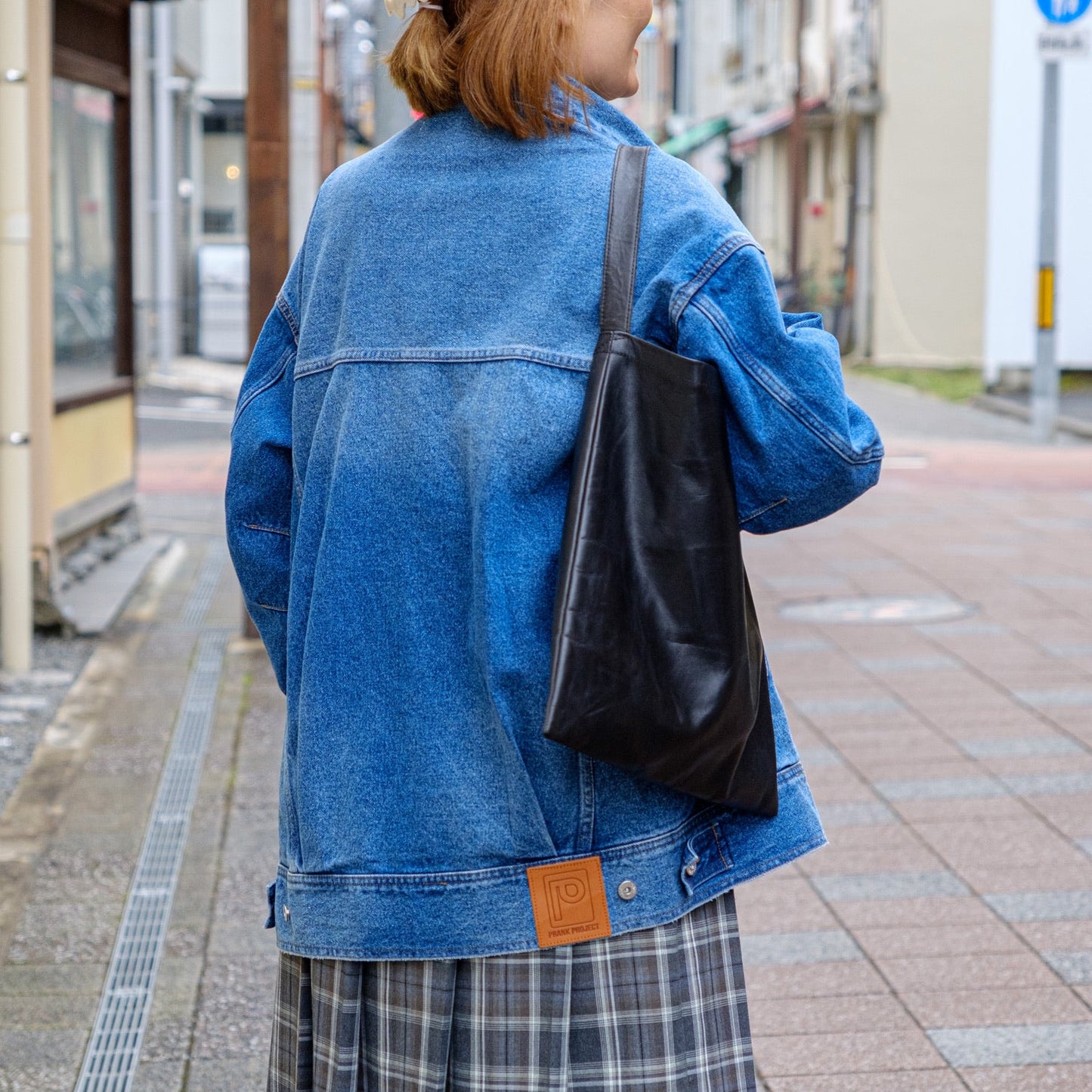 【4月分】スクエアバッグ L size / ブラック